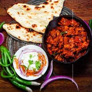 Chicken Keema Naan