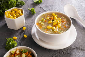 Sweet Corn Veg Soup