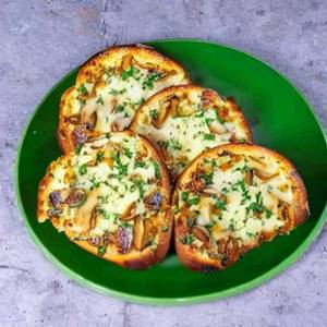 Mushroom Garlic Bread 