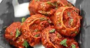 Soya Tandoori Gravy Momos
