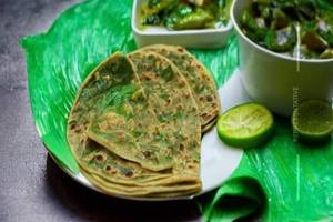 Green Chilly Paratha