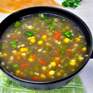 Vegetable Sweet corn Soup