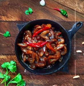 Chilli Mushroom Dry