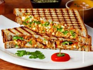 Chilli Paneer Grilled Sandwich