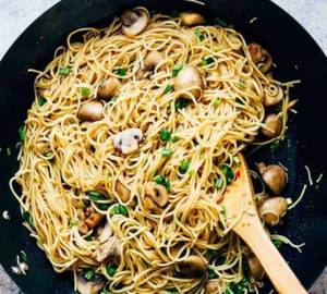 Mushroom Noodles