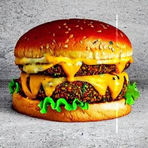 Veg Cheesy Burger