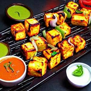 Mini Peri Peri Paneer Schezwan Grill