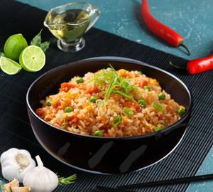 Chilli Garlic Fried Rice Veg