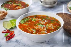 Veg Manchurian Soup