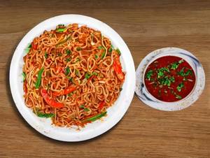 Veg Triple Noodles