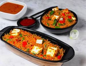 Paneer Triple Schezwan Fried Rice