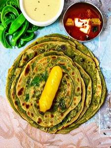 Palak Paratha