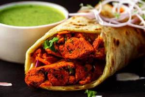 Chicken Tandoori Tadka Roll