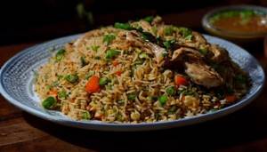 Chicken Burnt Garlic Fried Rice