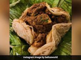 Mutton Banana Leaf Parotta