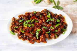 Chilli Mushroom (Dry)