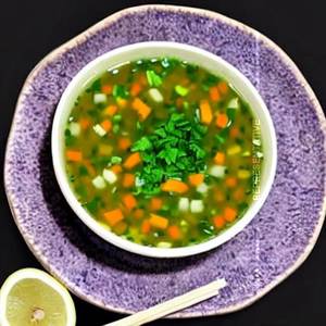 Lemon Coriander Soup