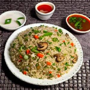 Mushroom Fried Rice