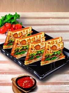 Schezwan Cheese Grill Sandwich