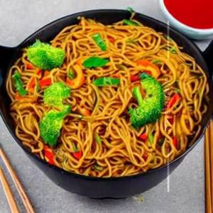 Veg Mefenzi Flat Soupy Noodles