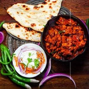 Chicken Keema Naan