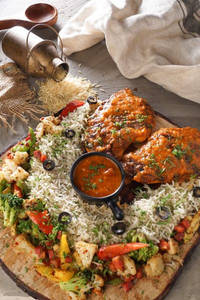 Grilled Chicken Rice