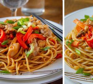 Non-veg Schezwan Noodles