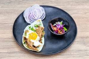 Schezwan Egg Shawarma