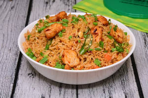 Chilly Garlic Chicken Rice