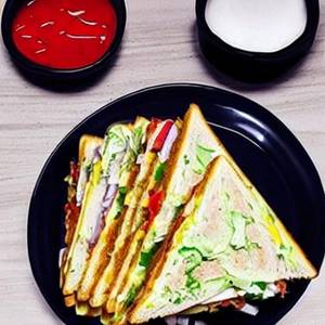 Omelette Toast Sandwich