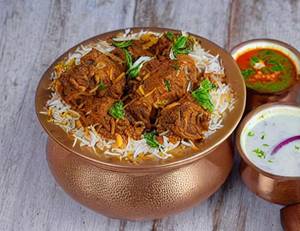 Mutton Keema Biryani 