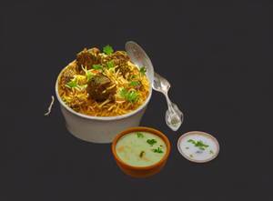 Mutton Handi Biryani