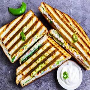 Veg Cheese Paneer Grilled Sandwich