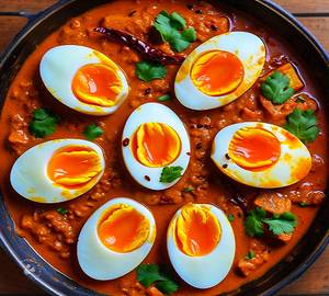Egg Kadhai Masala [4 Eggs]