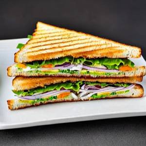 Veg Club Sandwich