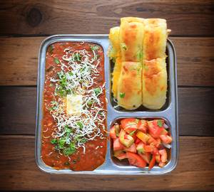 Cheese Butter Pav Bhaji