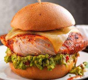 Mexican Chicken Cheese Burger