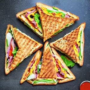 Veg Cheese Toast Sandwich