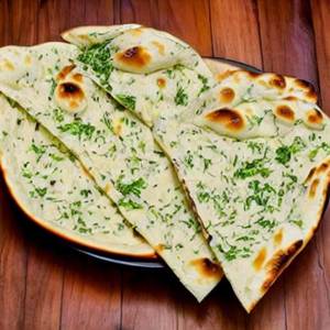Butter Cheese Garlic Naan