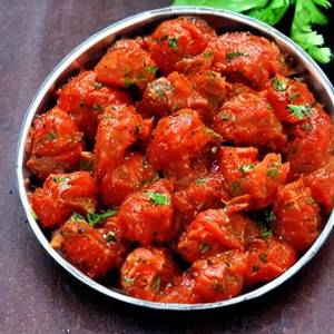 Boneless Mutton Tomato Fry
