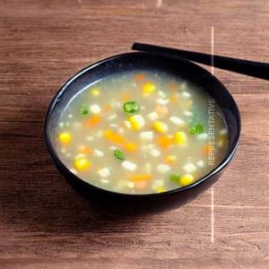 Sweet Corn Vegetables Soup 