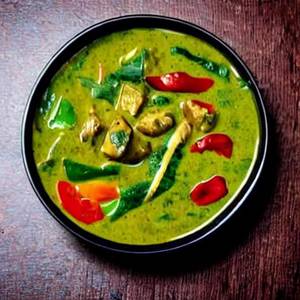 Green Thai Curry with rice