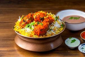 Fish Tikka Biryani.