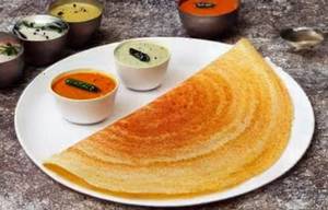 Ghee Onion Rava Dosa