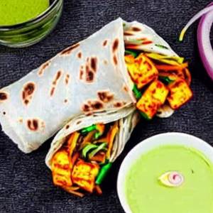 Veg Paneer Jain Roll