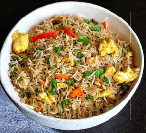 Egg Chicken Singapuri Fried Rice