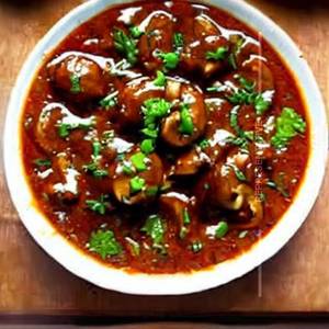 Mushroom Manchurian Gravy