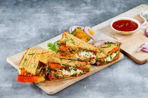 Samosa Veg Grilled Sandwich
