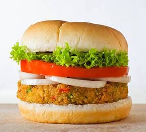 Veg tikki burger