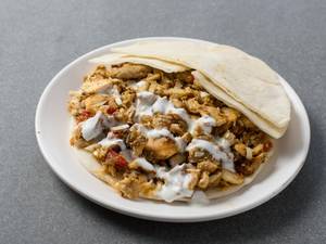 Kuboos Shawarma Plate